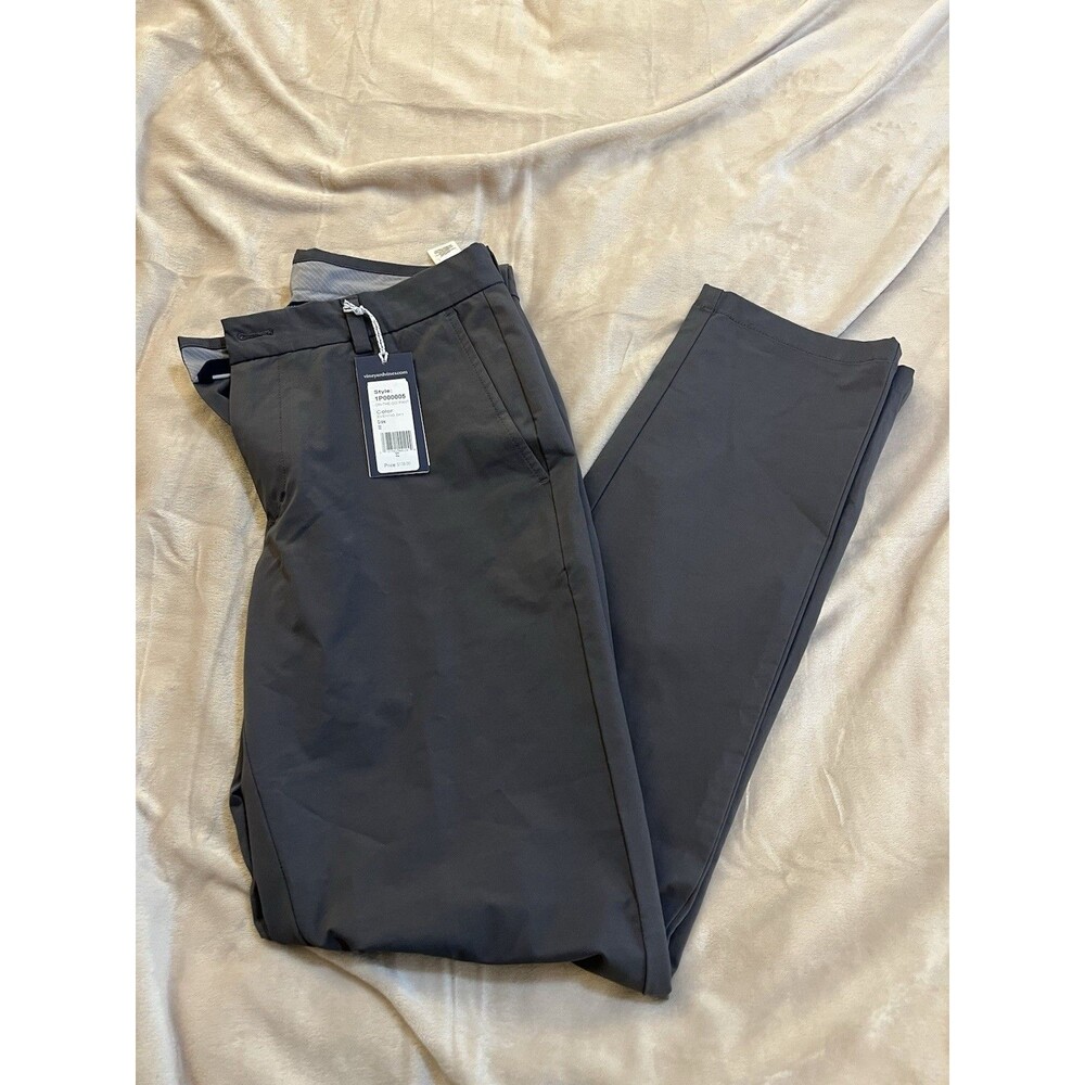 NWT Vineyard Vines Pants Mens 32x32 Gray On-The-Go OTG Stretch Chino RETAIL $138